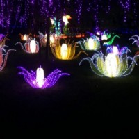 2019都市魔幻灯光艺术节安装灯光节制作