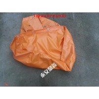 橘红色隔爆水袋价格，80升隔爆水袋作用厂家