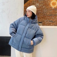 广州一线品牌女装折扣批发 便宜棉衣尾货防寒羽绒服拿货渠道