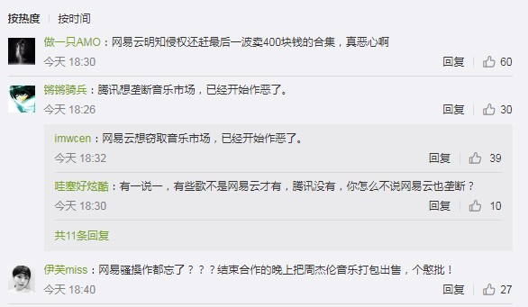腾讯就侵权诉网易音乐，腾讯QQ音乐获赔85万元