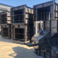 水利流水槽钢模具款式，预制流水槽铁模具质量