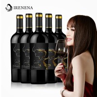 温碧霞IRENENA红酒品牌，海潮酒庄干红葡萄酒法国产区