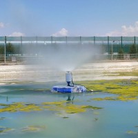 浓盐水蒸发塘雾化装置 蒸发喷雾降尘机 全国发货